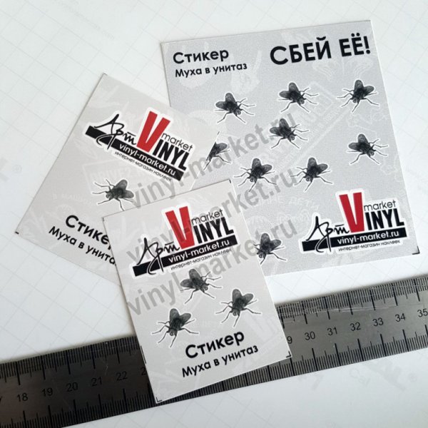 Писсуар с мухой