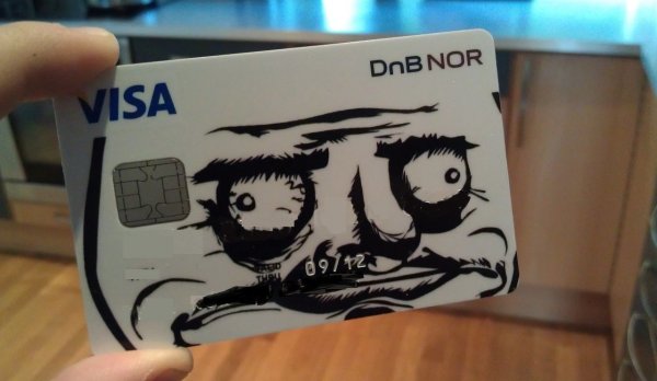 Смешные банковские карты