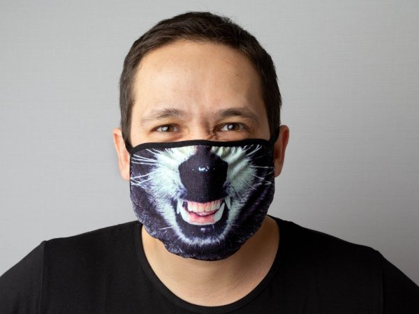 Новогодний декор лицо Деда Мороза