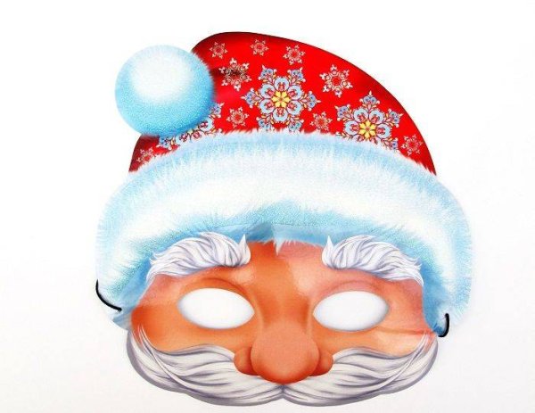 Маска дед Мороз