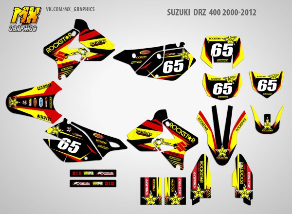 Наклейки Suzuki DRZ 400 SM