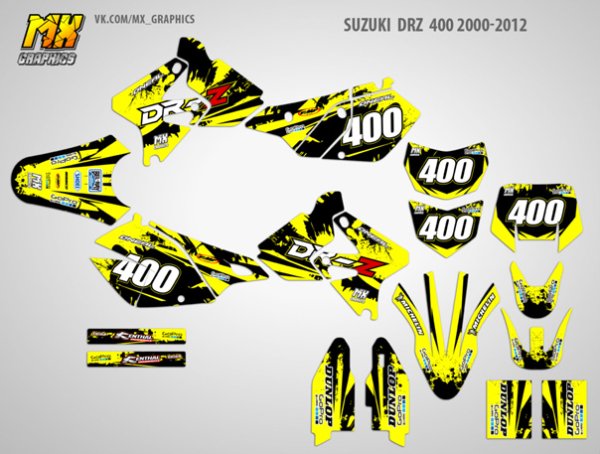 Наклейки DRZ 400 SM