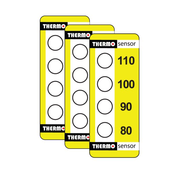 Термоиндикатор наклейка