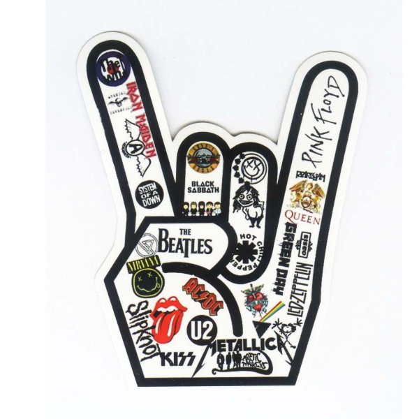 Наклейка электрогитара