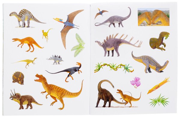 Марис Пледжер чудо наклейки динозавров