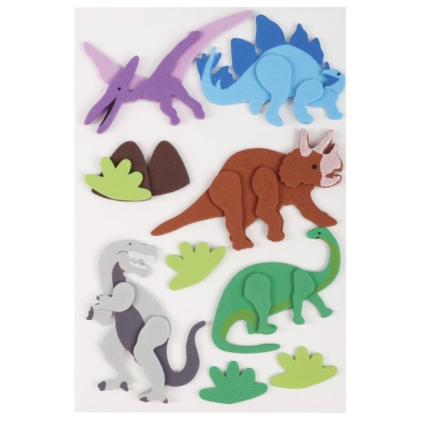 Журнал с наклейками динозавры