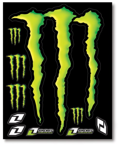 Monster Energy наклейки