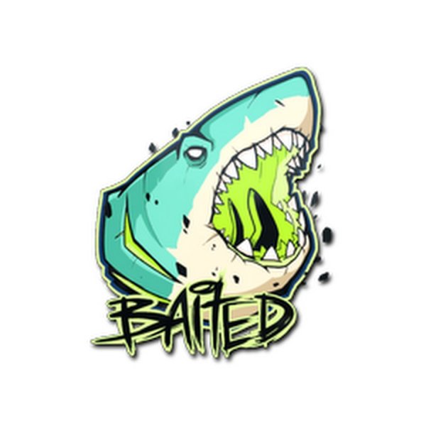 Наклейка наживка КС го