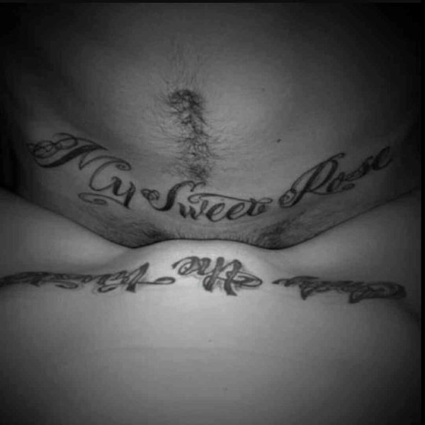 Тату на паху