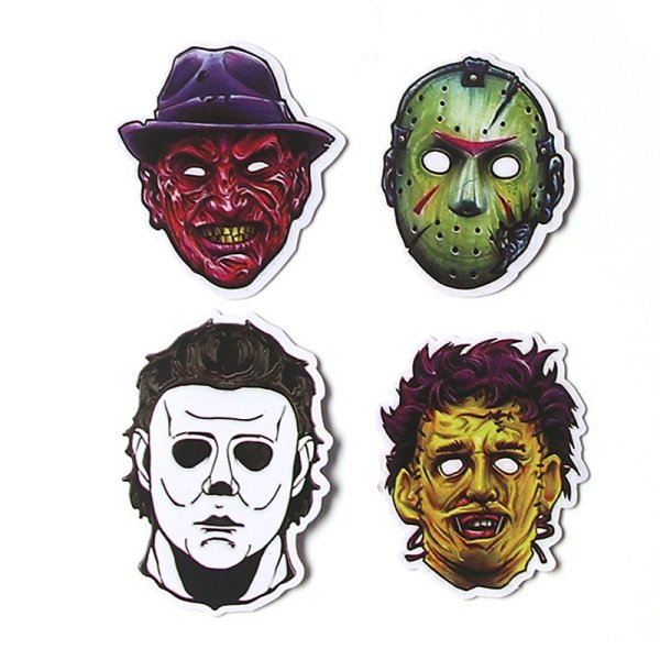 Страшные наклейки для распечатки