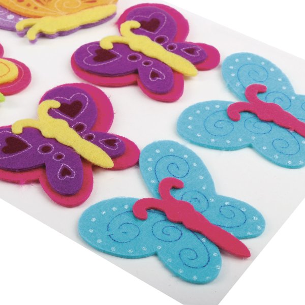 Фетровые наклейки для малышей