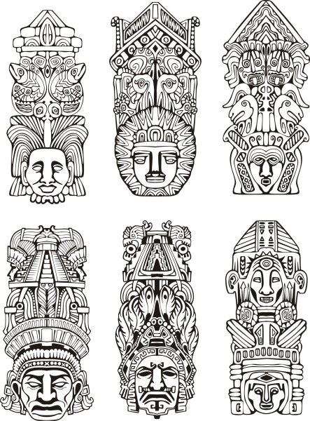 Ацтекские Тотемы