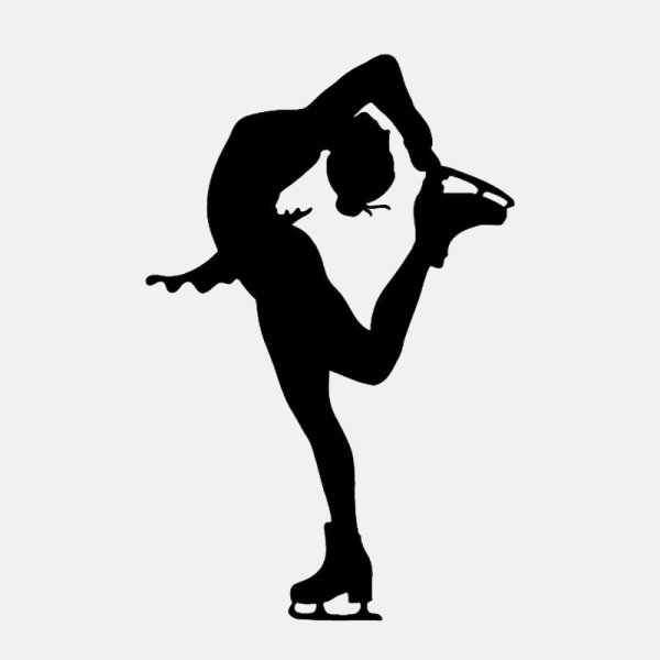 Фигурное катание силуэт