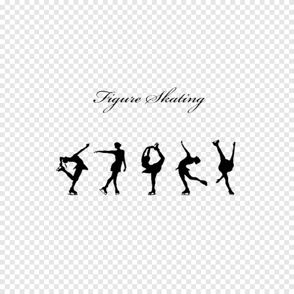 Наклейка фигурист