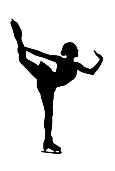 Фигурное катание силует