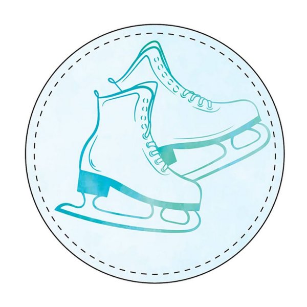 Коньки фигурные символ