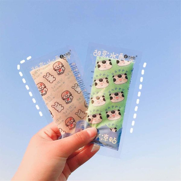 Охлаждающие наклейки для тела