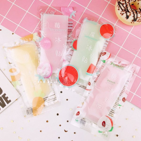 Китайский охлаждающий пластырь фруктовый