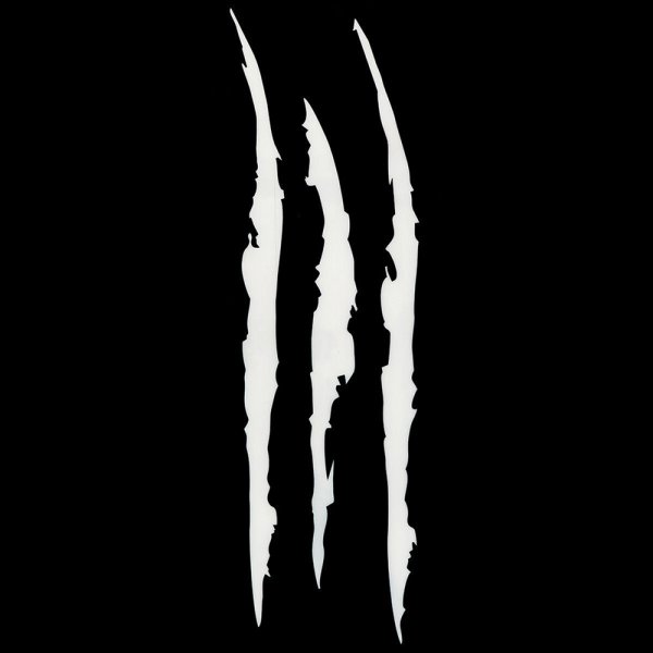 Наклейка царапина на авто