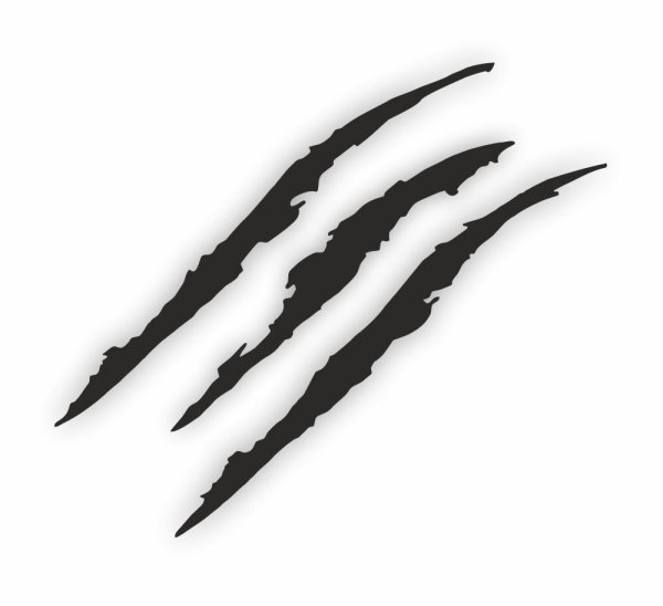 Наклейки на авто царапины от когтей