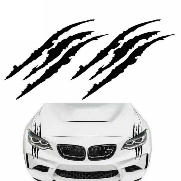 Когти наклейка на машину