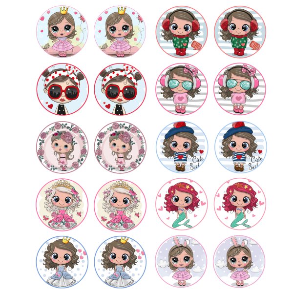 Наклейки эпоксидные лето