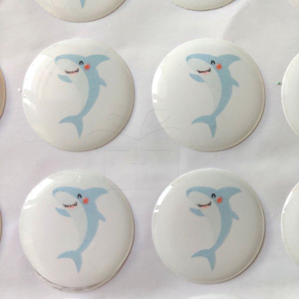 Эпоксидная наклейка прозрачная