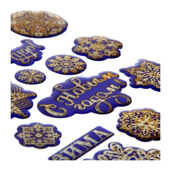 Наклейки эпоксидные лето