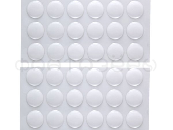 Объемная наклейка под смолой