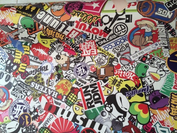 Стикербомбинг JDM