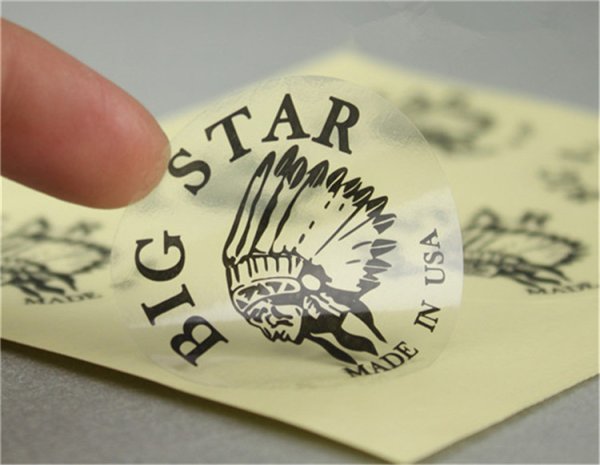 Фирменные наклейки