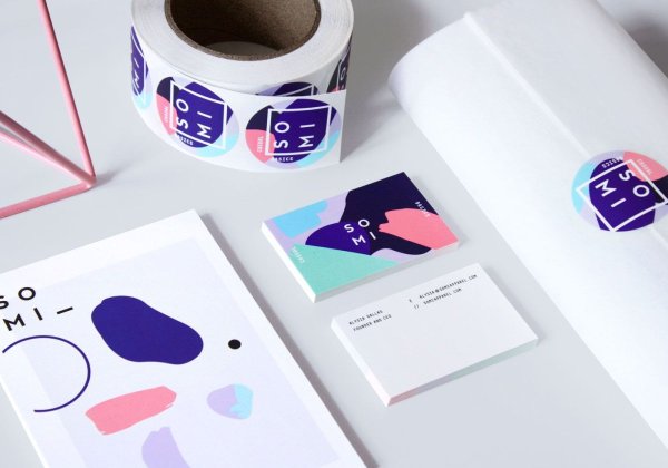 Круглые наклейки на продукции