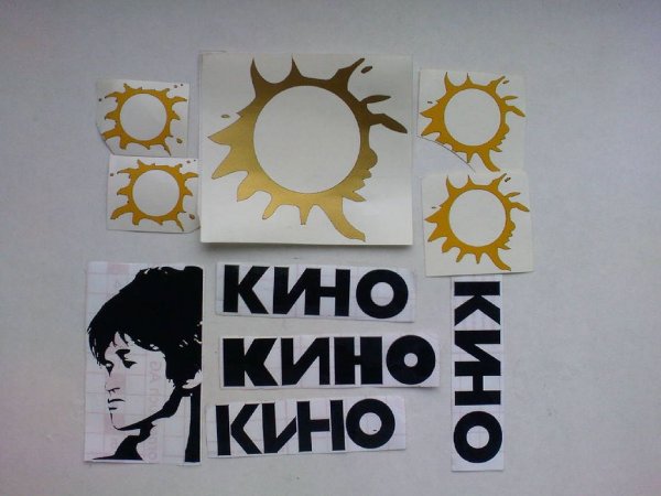 Виктор Цой наклейка