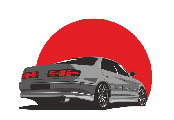 Марк jzx100 стикер