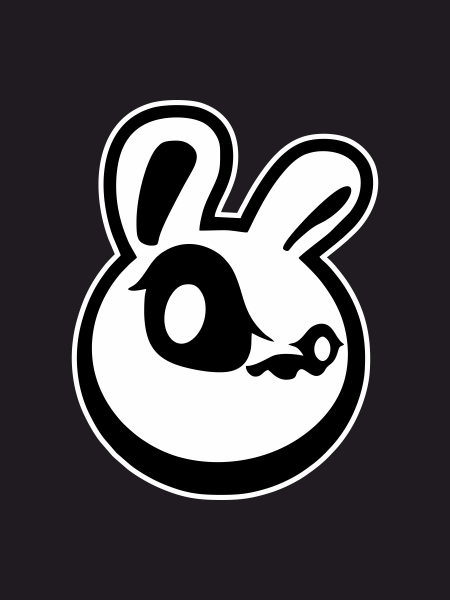 Наклейки "зайцы"