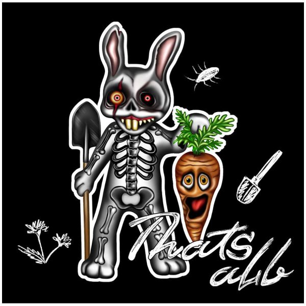 Наклейка (стикер) заяц