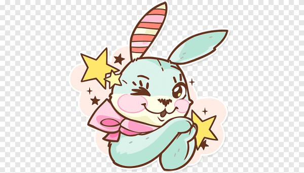 Наклейки "зайцы"