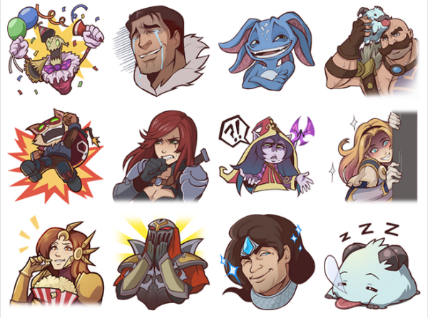 Легендарные наклейки