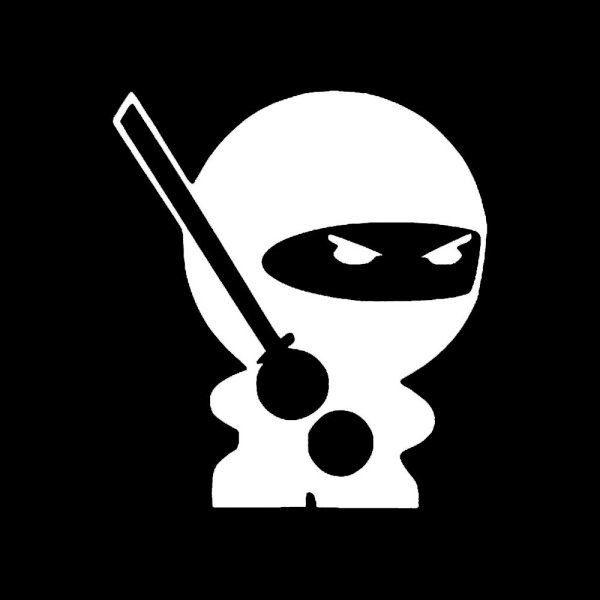 Ниндзя стикер