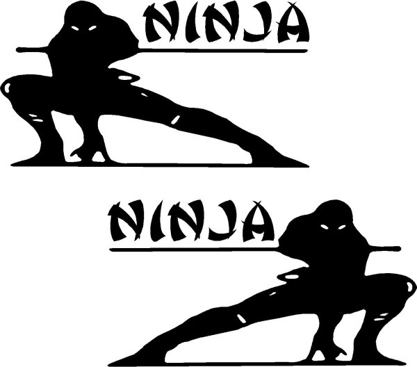 Наклейки ниндзя
