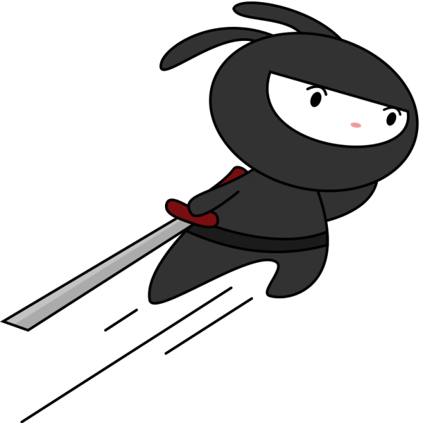 Ниндзя стикер