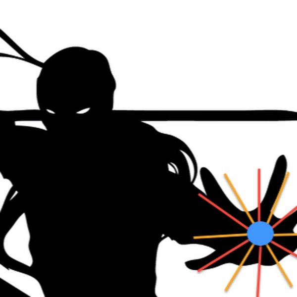 Трафарет ниндзя