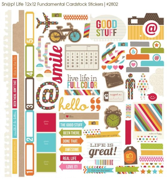 Стикеры для украшения личного дневника