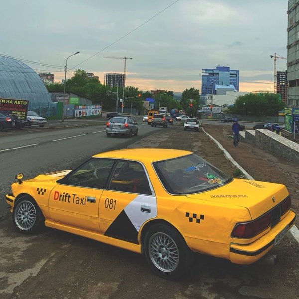 Toyota Chaser 100 дрифт такси
