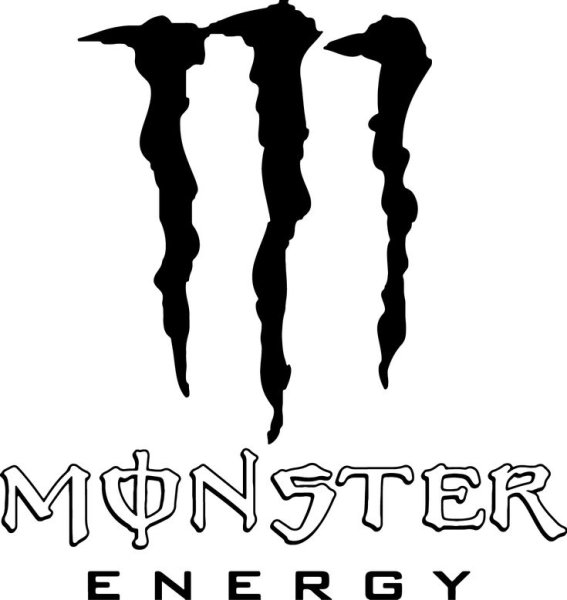Наклейки на авто монстр Энерджи