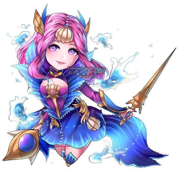 Одетта mobile Legends Art