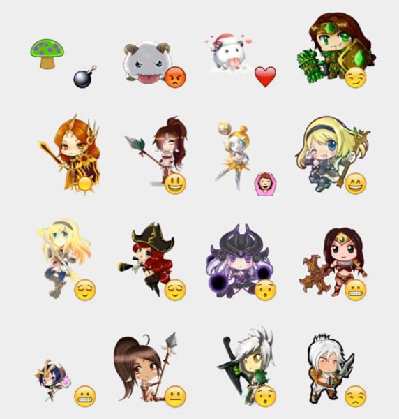 Наклейки League of Legends