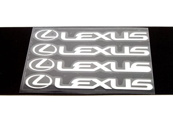 Наклейки на суппорта Lexus