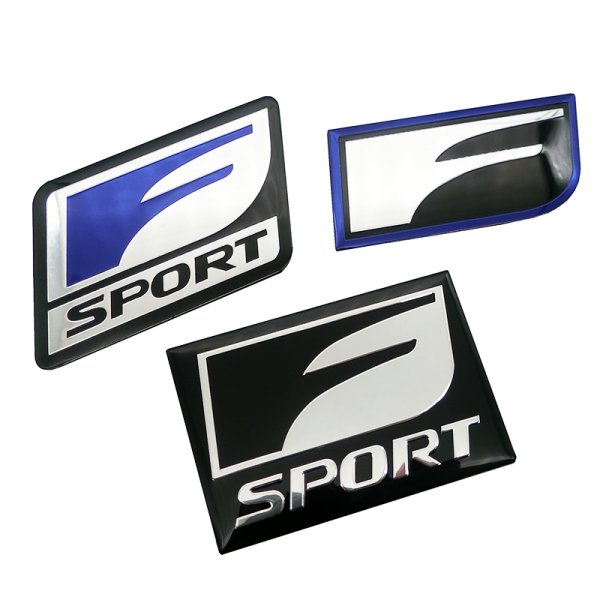 Металлические наклейки Лексус