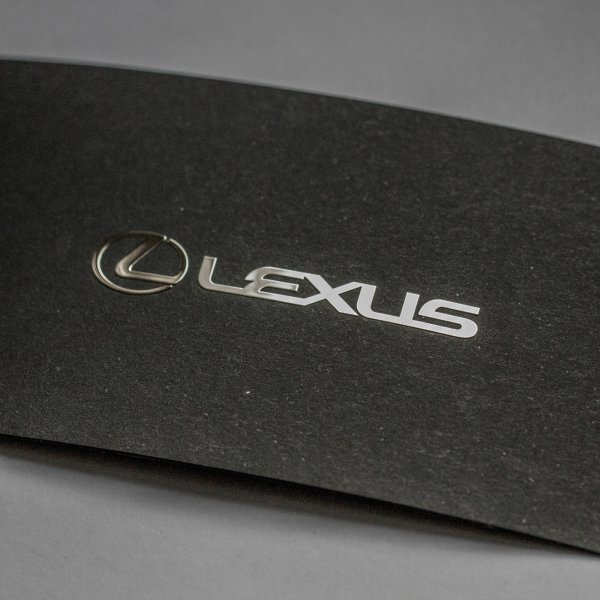 Металлические наклейки Лексус